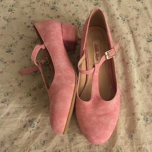 🌷Modcloth bubblegum pink T-Strap Heel🌷